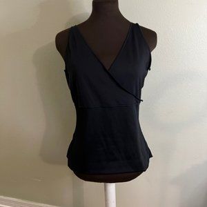 Spanx Black V Neck Shapewear Tank Top